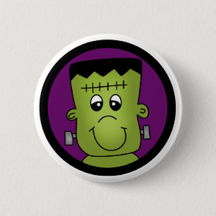 Halloween Frankie Tshirts and Gifts 6 Cm Round Badge