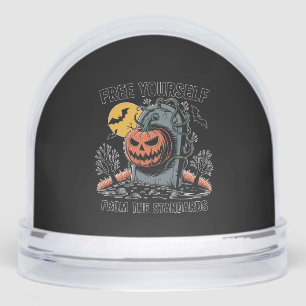 Halloween Free Yourself From The Standards.jpg Snowglobe