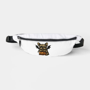Halloween French Bulldog � Cute Spooky Dog Art Cla Bum Bags