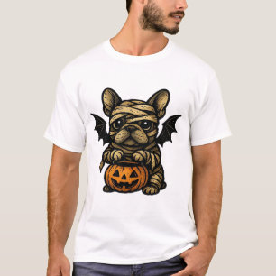 Halloween French Bulldog � Cute Spooky Dog Art Cla T-Shirt