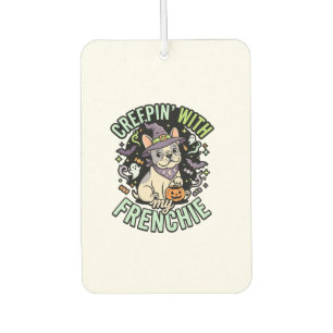 Halloween French Bulldog Spooky Companion Car Air Freshener