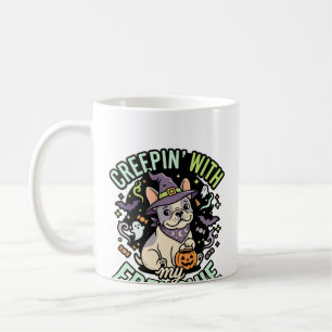 Halloween French Bulldog Spooky Companion Coffee Mug
