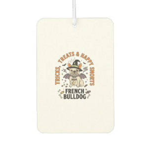 Halloween French Bulldog Trickster Car Air Freshener