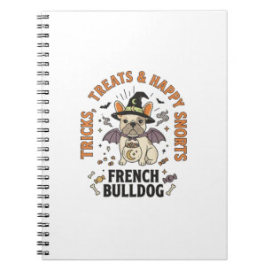 Halloween French Bulldog Trickster Notebook