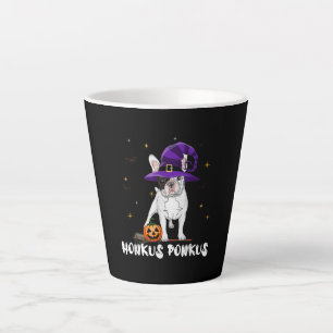 Halloween French Bulldog Witch Honkus Ponkus Latte Mug