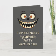HALLOWEEN - Friendly Scary Pumpkin Face 2