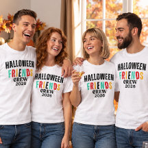 Halloween Friends Crew 2026 T-Shirt