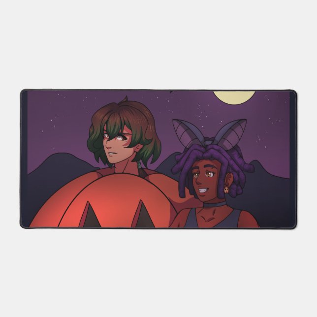 Halloween Friends Desk Mat (Front)