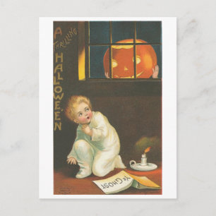 Halloween Fright Postcard