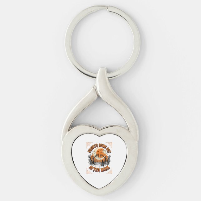 Halloween Frights After Dark Key Ring (Front)