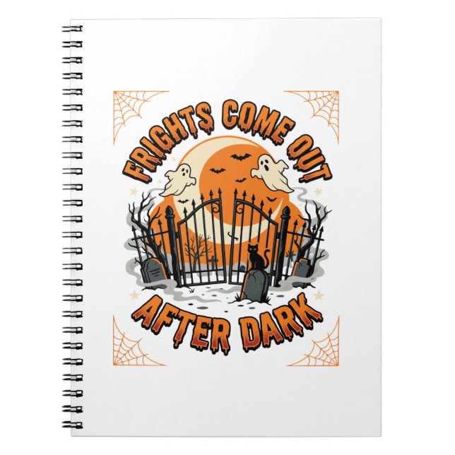 Halloween Frights After Dark Notebook (Front)