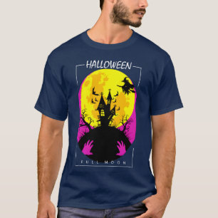 Halloween Full Moon Horror Halloween Costume Gifts T-Shirt