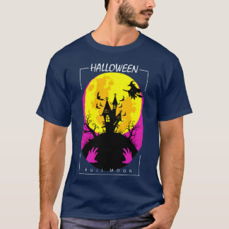 Halloween Full Moon Horror Halloween Costume Gifts T-Shirt