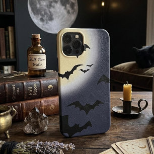 Halloween Full Moon With Bats iPhone 13 Case