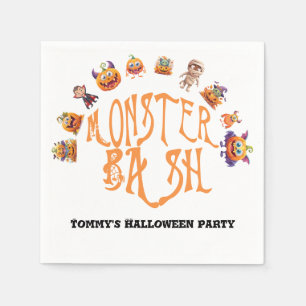 Halloween Fun Monster Bash Napkin