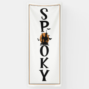 Halloween Fun   Spooky Creepy Door Length Banner