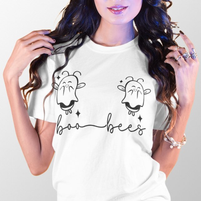 HALLOWEEN FUNNY BOO-BEES CUTE GHOSTS T-Shirt (Creator Uploaded)