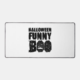 Halloween FUNNY BOO T SHIRT Desk Mat