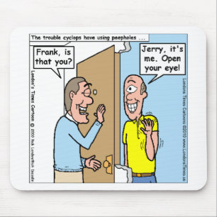 Halloween Funny Cyclops Tees Mugs Cards & Gifts Mouse Pad