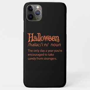 Halloween Funny Dictionary Definition iPhone 11 Pro Max Case