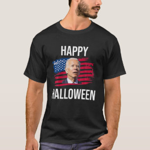 Halloween Funny Happy 4Th Of July Anti Biden Confu T-Shirt