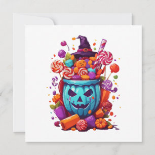 Halloween funny invitation