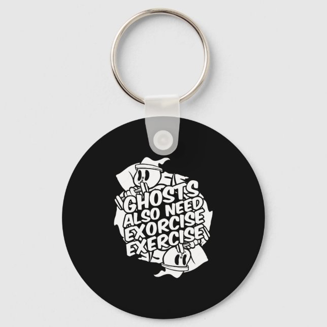 Halloween Funny      Key Ring (Front)