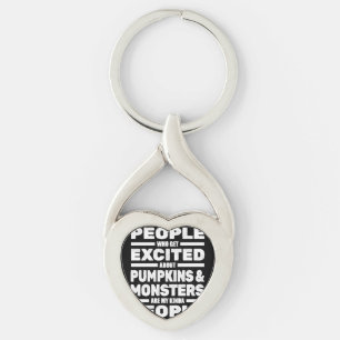 Halloween Funny Key Ring