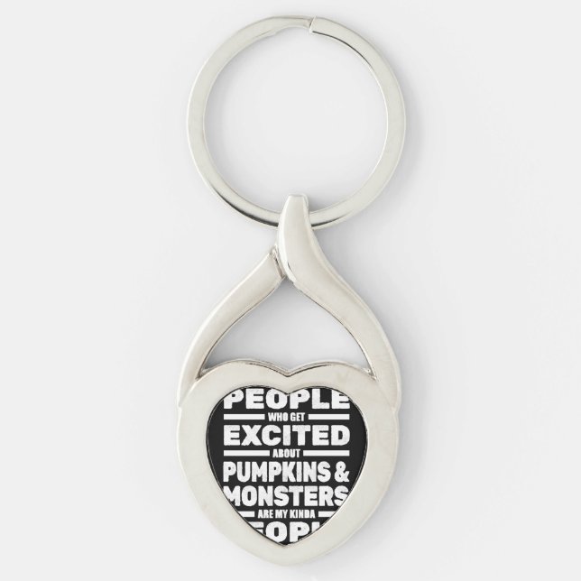 Halloween Funny  Key Ring (Front)