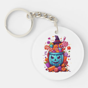 Halloween funny key ring