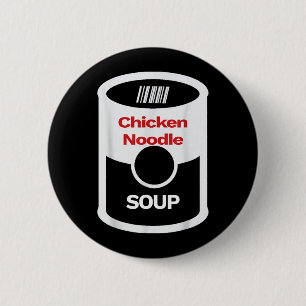 Halloween Funny Kids Chicken Noodle Soup Costume 6 Cm Round Badge