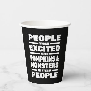 Halloween Funny  Paper Cups