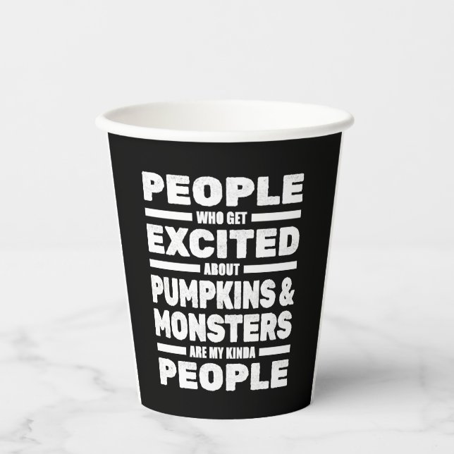 Halloween Funny  Paper Cups (Front)