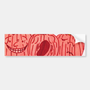 HALLOWEEN FUNNY PUMKINS bumper sticker