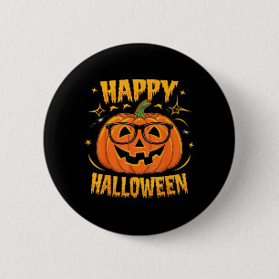 Halloween Funny Pumpkin Happy Halloween 6 Cm Round Badge
