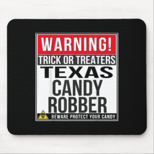 Halloween Funny Texas Mouse Pad