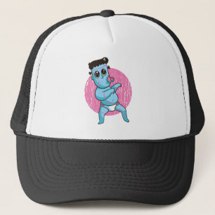 Halloween Funny Zombie Monster - Baby Frankenstein Trucker Hat