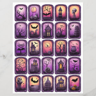 Halloween Fussy cut frames 20