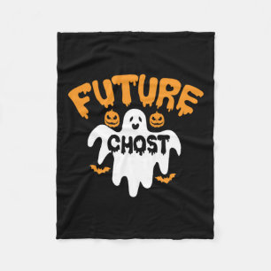Halloween Future Chost Birthday Fleece Blanket