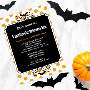 Halloween Gala Party Invitation