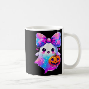 Halloween Galaxy Colours Ghost Pumpkin Coquette Bo Coffee Mug