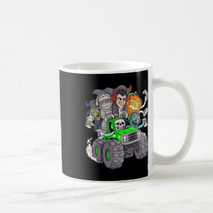 Halloween Gamer Skeleton Zombie Monster Truck Boys Coffee Mug