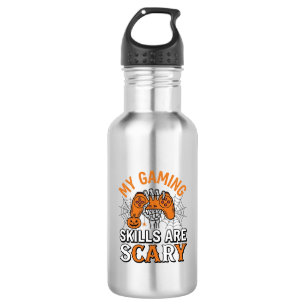 Halloween Gamer Skills Are Scary Vintage Shirt Des 532 Ml Water Bottle