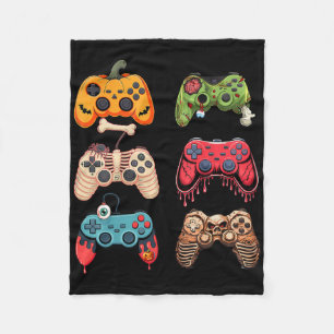 Halloween Gaming Costume Retro Video Game Boys Men Fleece Blanket