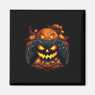 Halloween Gaming Jack O Lantern Pumpkin Face Contr Magnet