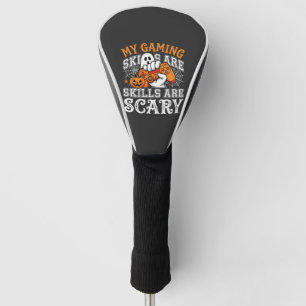 Halloween Gaming Skills Are Scary Ghost Controller Golf Head Cover