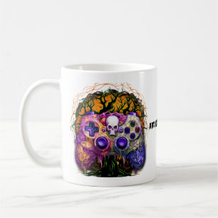 Halloween Gaming, Spooky Controller Coffee Mug