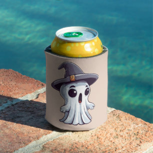 Halloween: Geist mit Hut -  Can Cooler