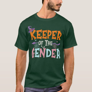 Halloween Gender Reveal, Funny Witch Keeper Of The T-Shirt