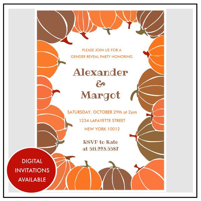 Halloween gender reveal invitations Fall Pumpkin (Halloween-gender-reveal-invitations-Fall-Pumpkin-1)